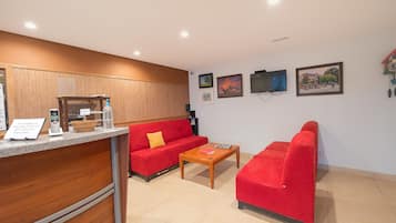 Lobby sitting area