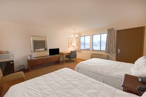 Room, 2 Double Beds, Non Smoking | Desk, iron/ironing board, free WiFi, bed sheets