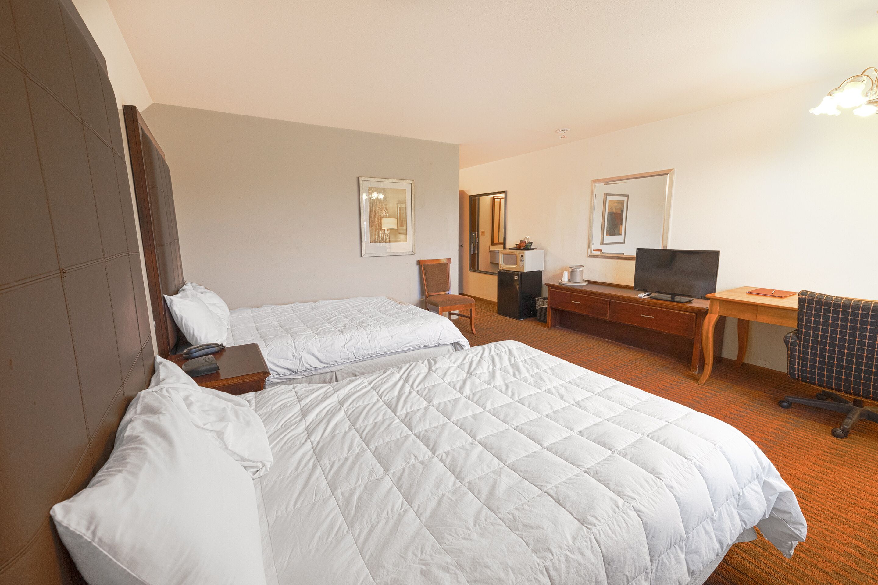 Desk, iron/ironing board, cots/infant beds, free WiFi