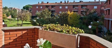 Uitzicht vanuit accommodatie