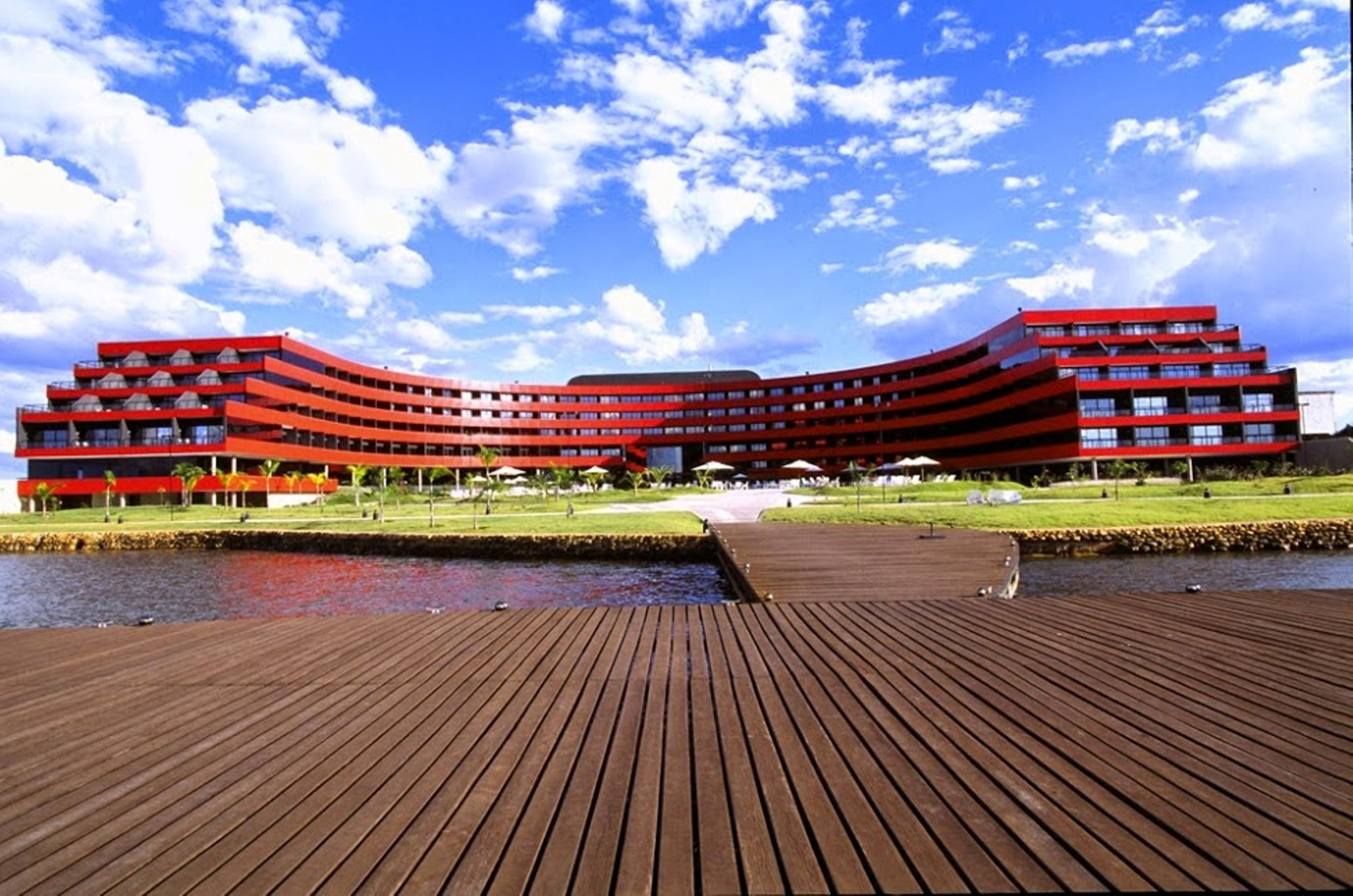 Façana frontal de l'allotjament