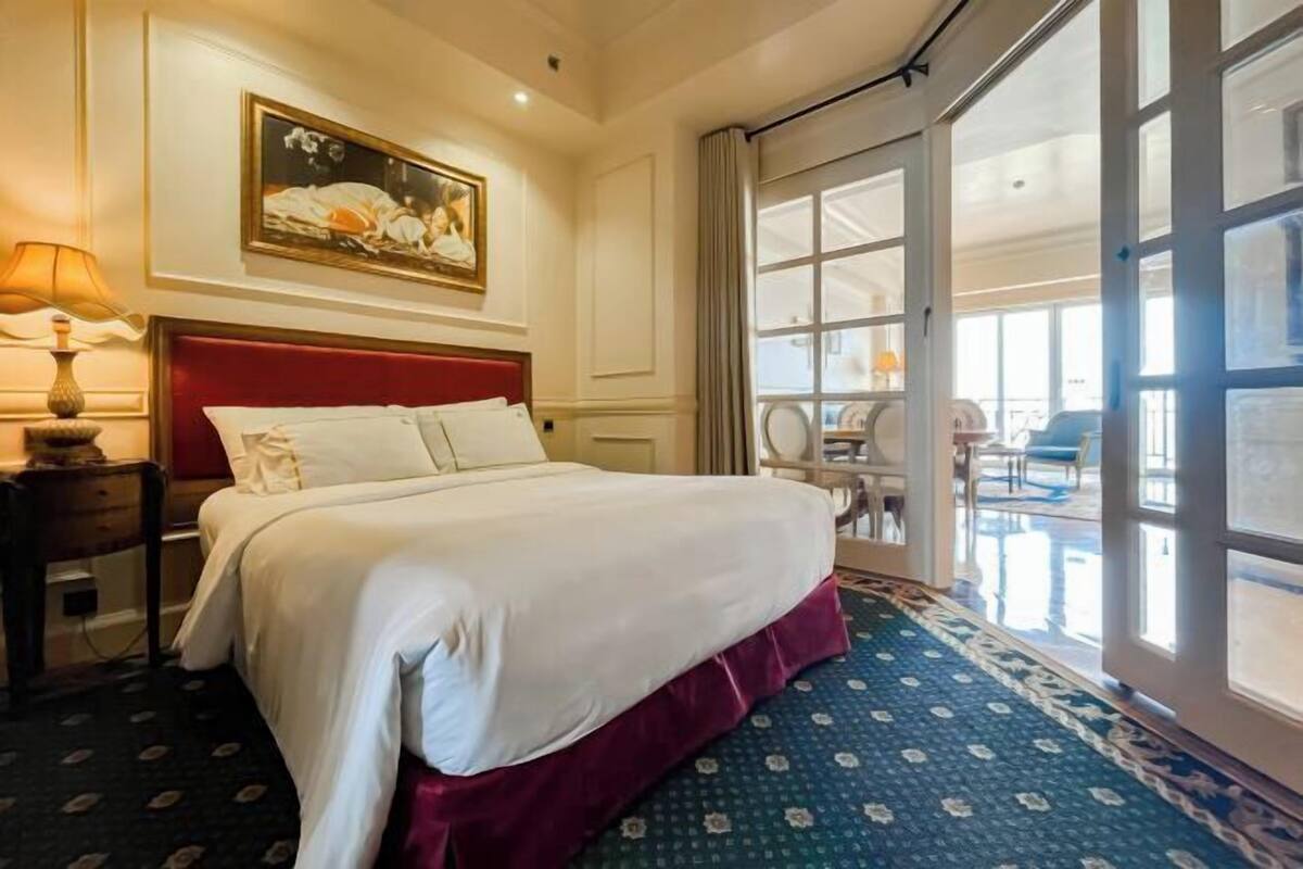 1 Schlafzimmer, hochwertige Bettwaren, Pillowtop-Betten, Minibar