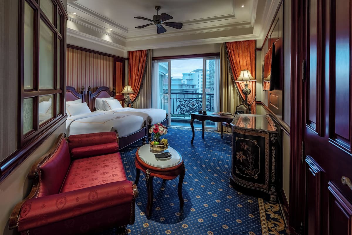 Heritage Deluxe Twin | 1 bedroom, premium bedding, pillowtop beds, minibar