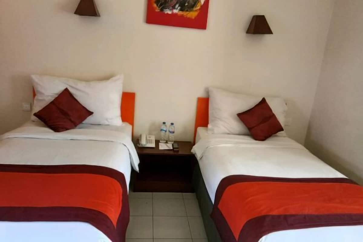 2 Schlafzimmer, Minibar, Schreibtisch, kostenloses WLAN