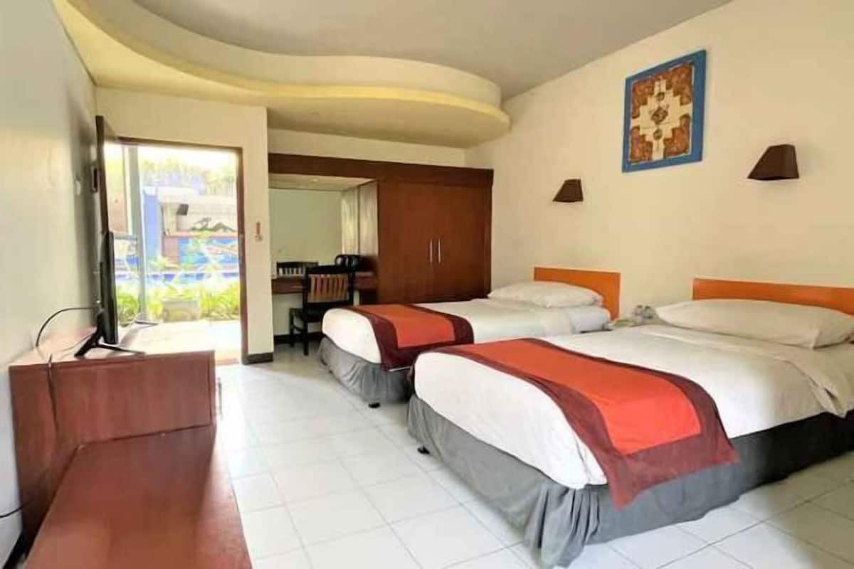 2 dormitorios, minibar, escritorio y wifi gratis