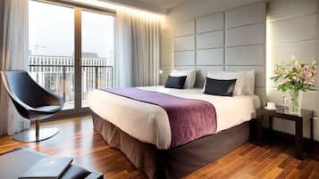 1 dormitorio, ropa de cama hipoalergénica, minibar y caja fuerte