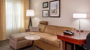 1 quarto, roupas de cama premium, camas com colchões pillow-top