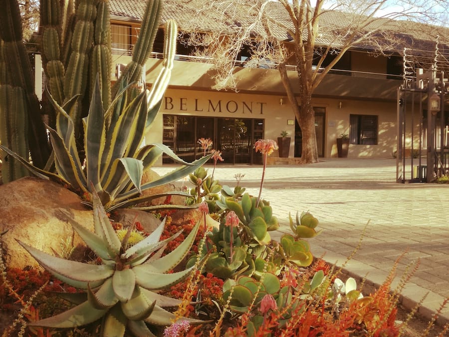 Fachada da propriedade