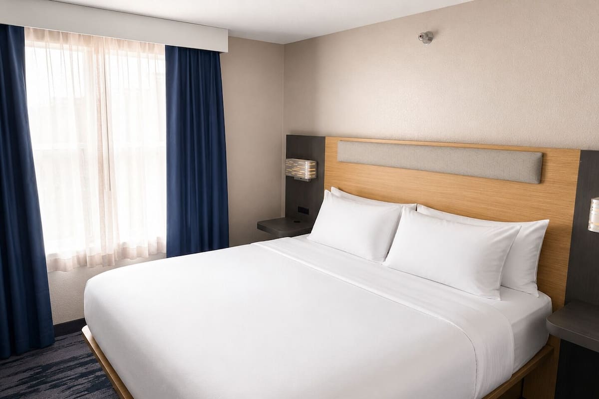 Studio Suite, 1 Bedroom, Non Smoking | Desk, laptop workspace, blackout drapes, soundproofing
