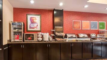 Free buffet breakfast