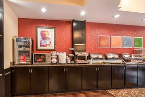Free buffet breakfast 