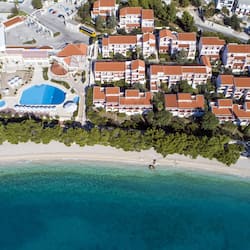 Beach nearby, beach umbrellas