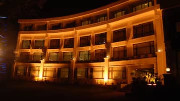 Front of property – evening/night