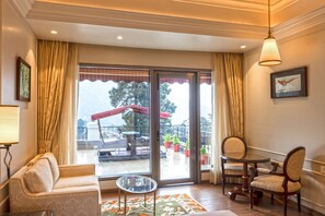 Premium Room, Valley View (Terrace) | Minibar, in-room safe, desk, blackout drapes - Namah Nainital, a member of Radisson Individuals Retreats (Nainital)