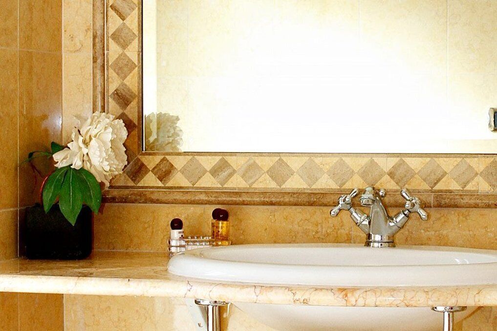 hair dryer, slippers, towels