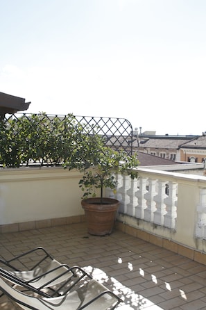 Terrace/patio - Villa Pinciana (Rome)