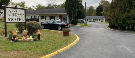 Fachada de la propiedad