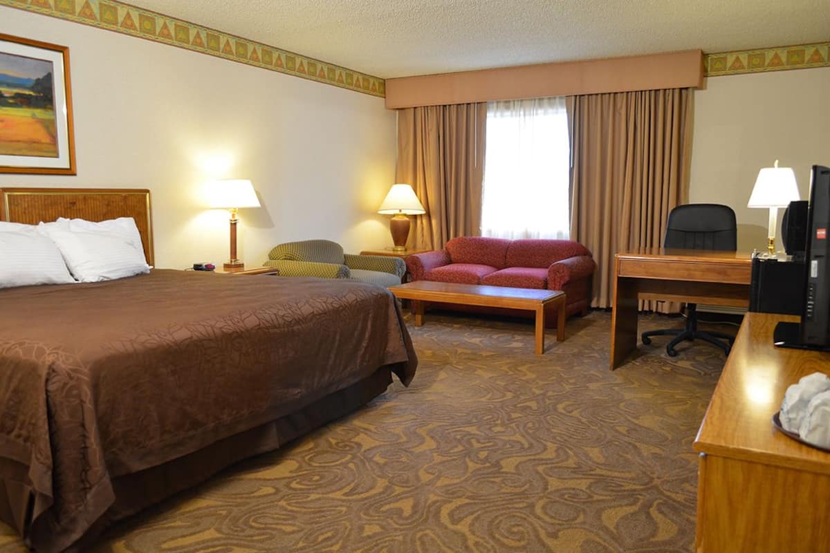 Executive Room, 1 King Bed, Non Smoking | In-room safe, iron/ironing board, free WiFi, alarm clocks
