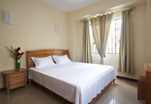 In-room safe, iron/ironing board, free cribs/infant beds, free WiFi