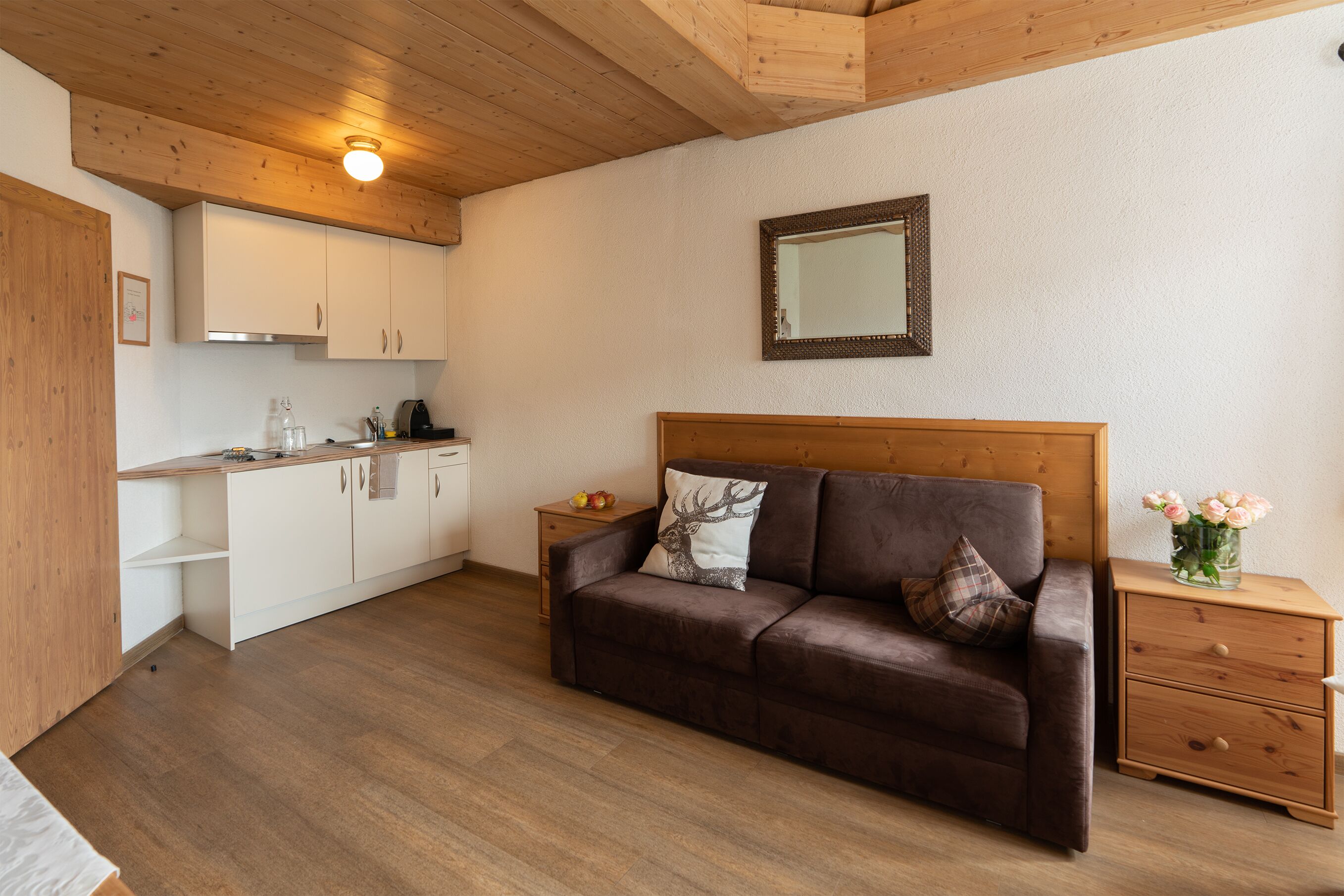 suite, 2 bedrooms, tower (turmsuite) | living area | flat-screen tv