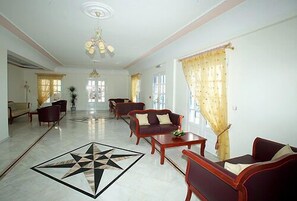 Sala de estar en el lobby