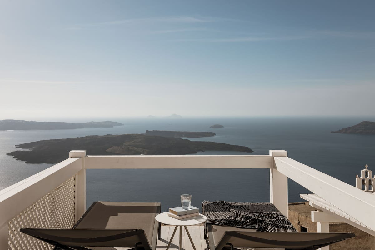 Suite, 2 Bedrooms, Sea View (Caldera View) | Terrace/patio