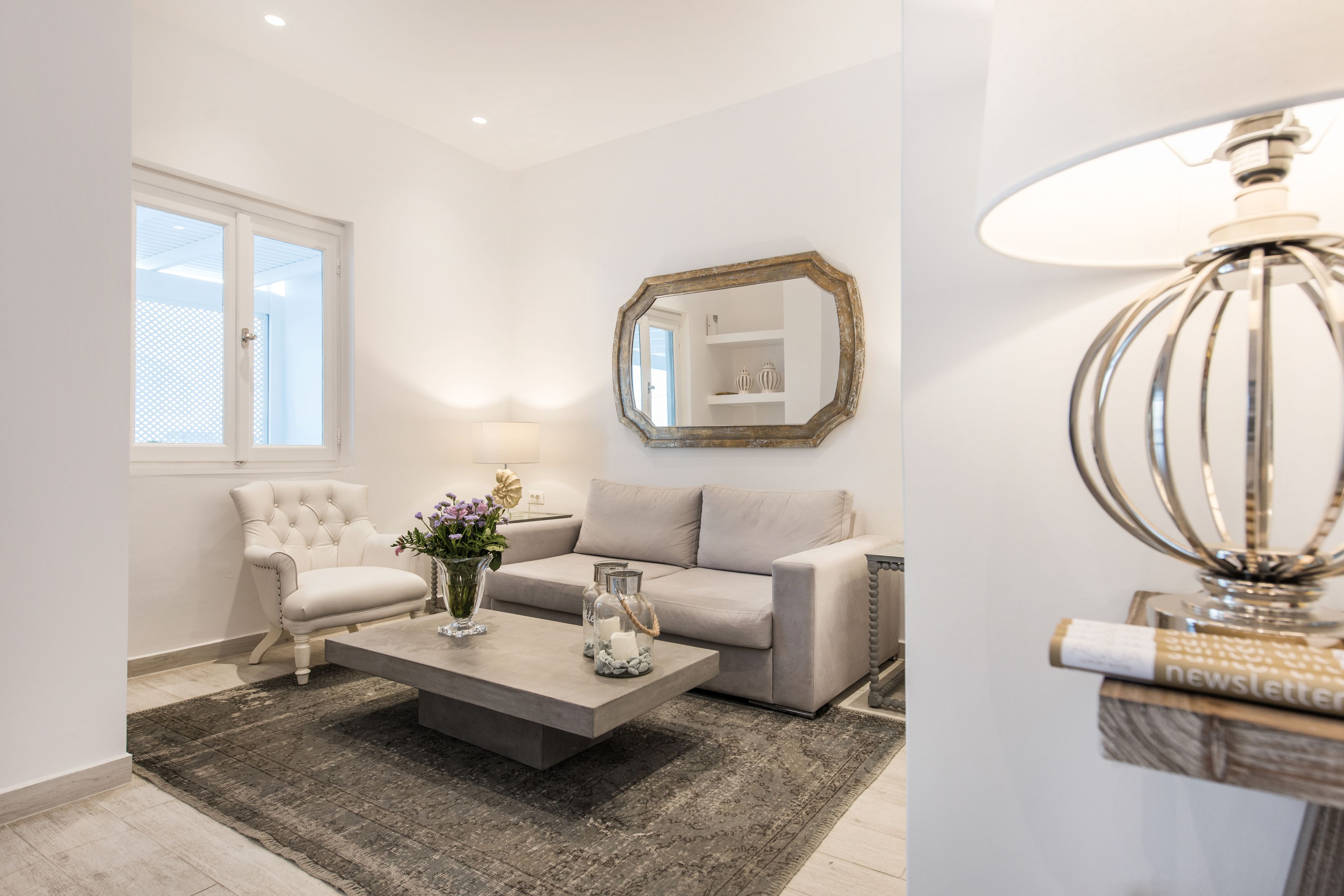 Sitteområde i lobbyen