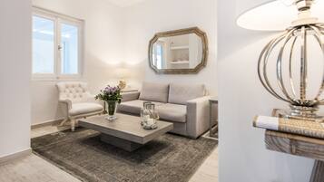 Sala de estar en el lobby