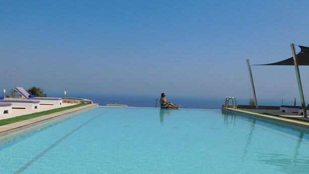 Unclassified image, 1 of 27, button - Fira Blue Horizon (Santorini)