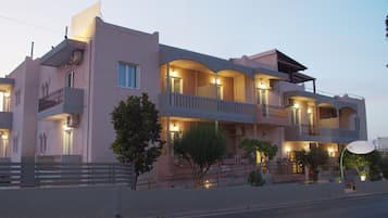 Front of property – evening/night