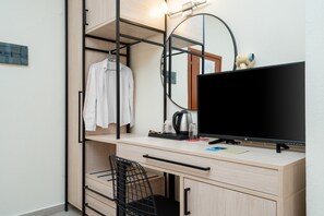 In-room safe, desk, blackout drapes, iron/ironing board