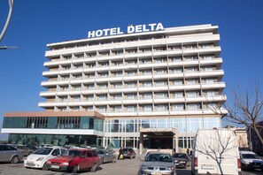 Façade de l’hébergement