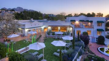 Overnattingsstedets uteområder