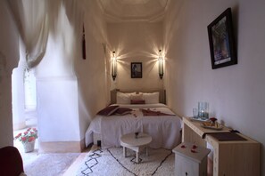 Superior Room, 1 Bedroom, Non Smoking | In-room safe, rollaway beds, bed sheets - Riad Al Jazira (Marrakech)