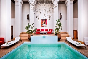 Indoor pool - Riad Al Jazira (Marrakech)