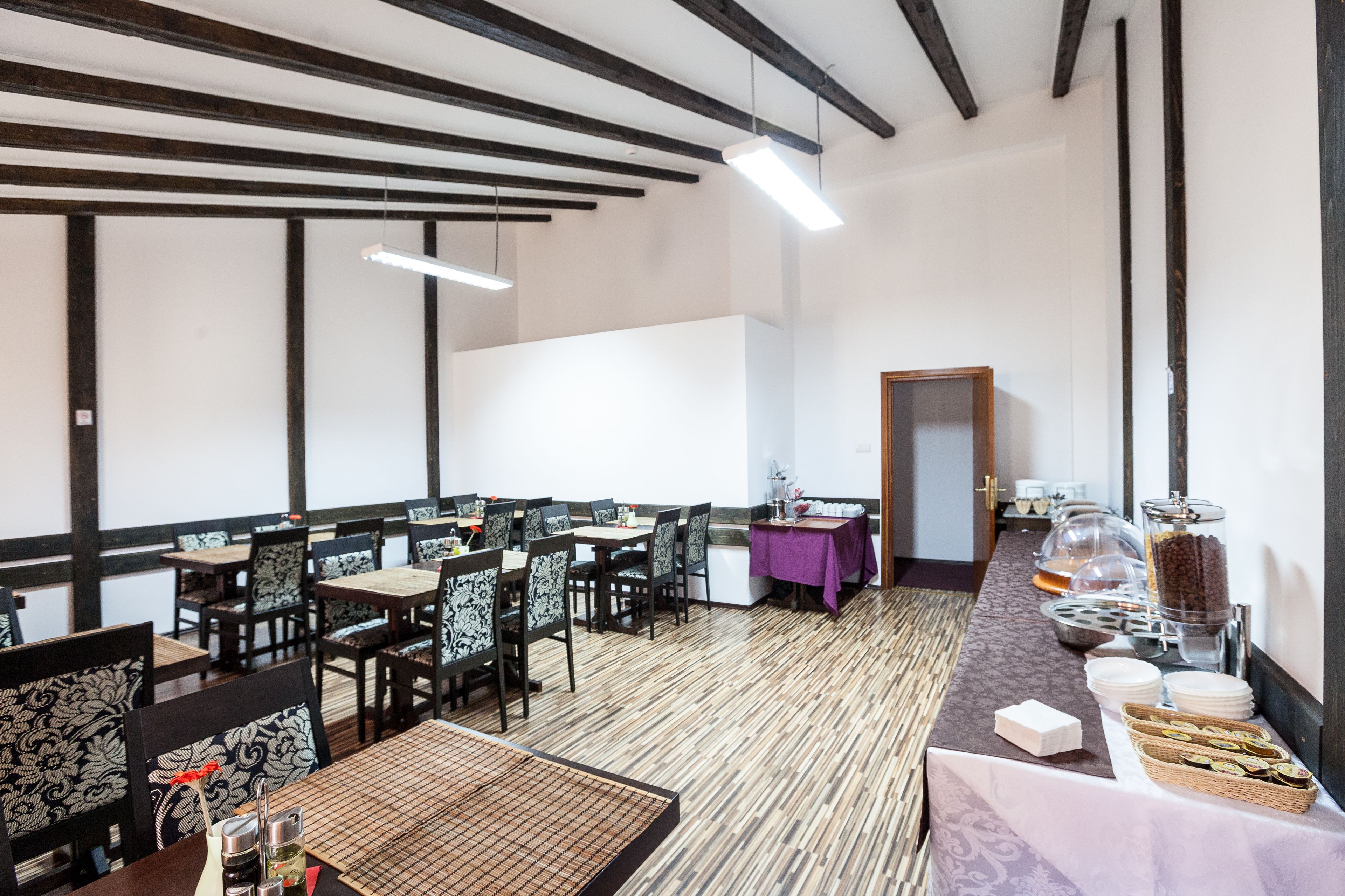 Daily buffet breakfast (EUR 5 per person)