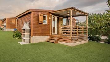 Eenvoudige bungalow | Terras
