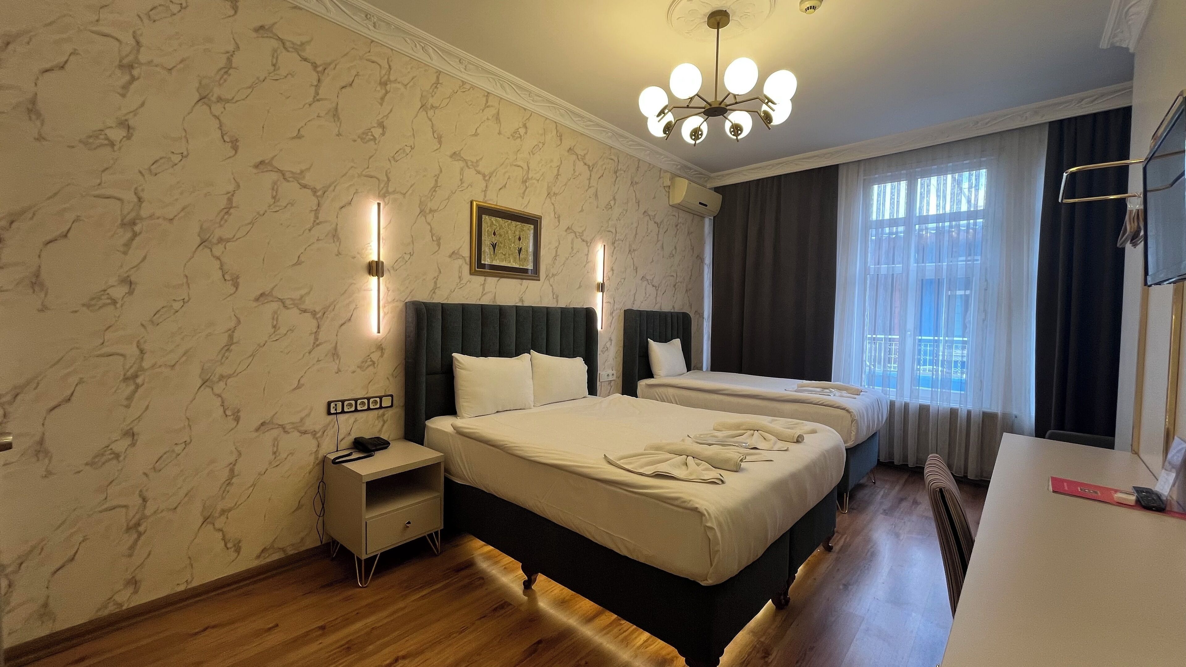 Family Quadruple Room | Premium bedding, pillowtop beds, minibar, in-room safe