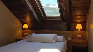 2 slaapkamers, een kluis op de kamer, geluiddichte muren