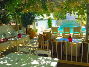 Birthday party area - Afrodite Boutique Hotel (Paros)