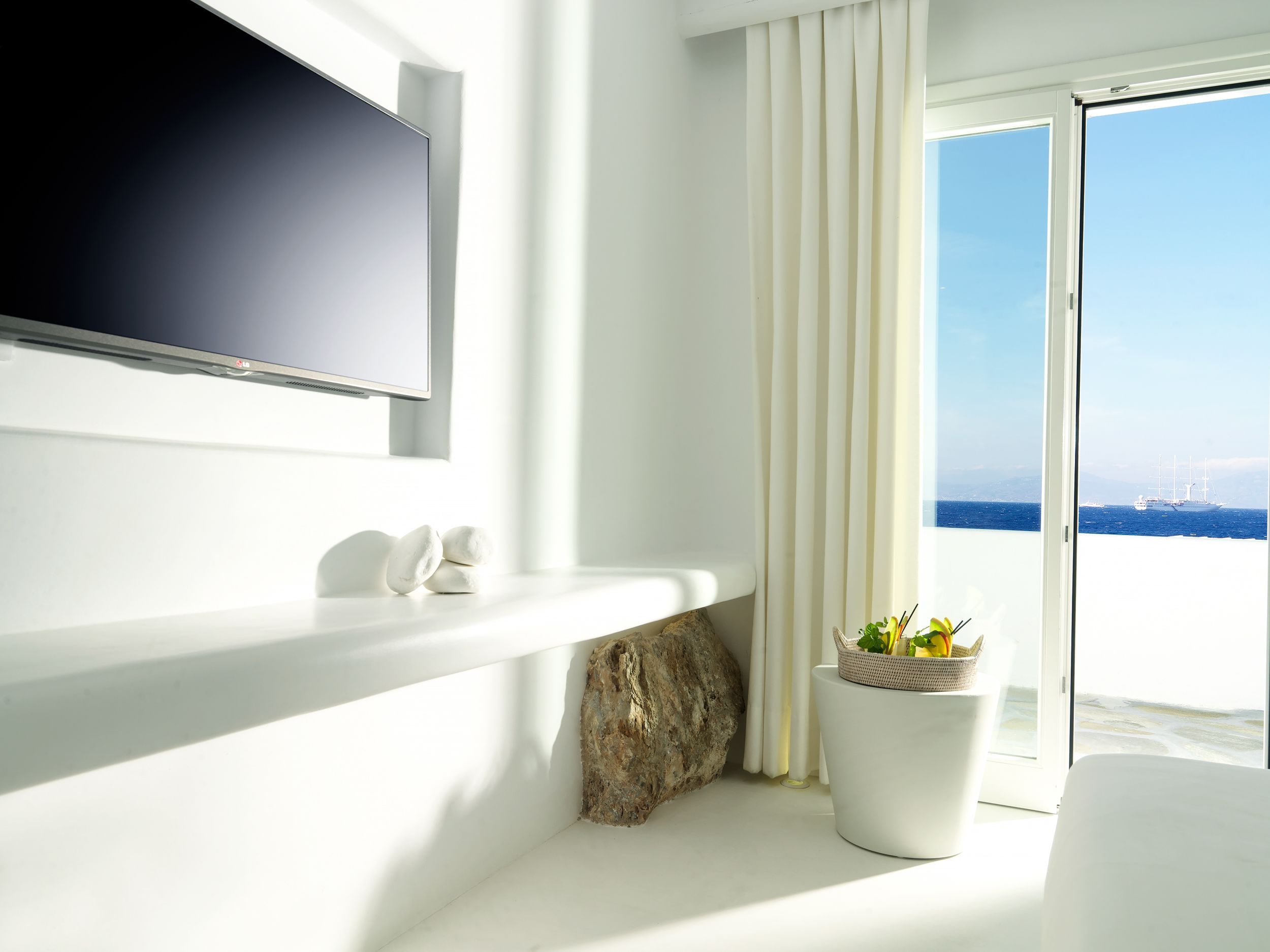 deluxe double room, sea view | view from room