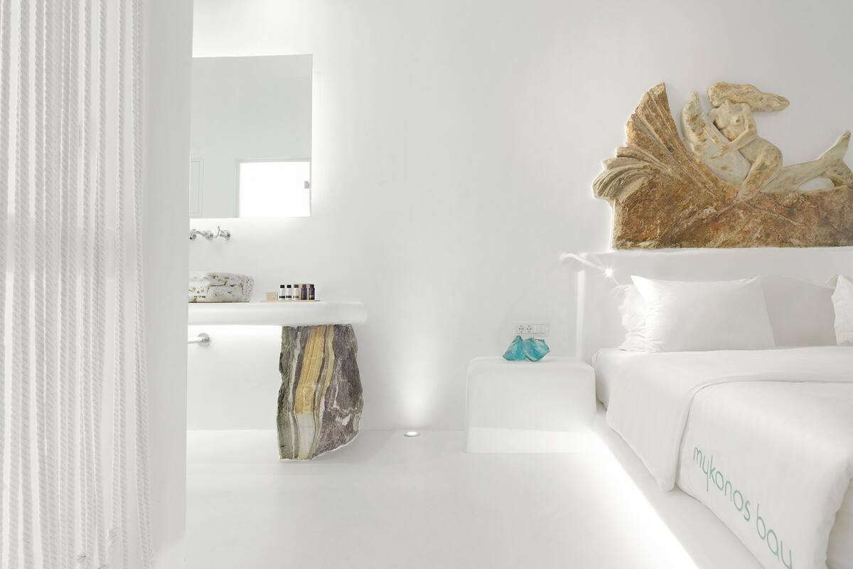 Draps en coton égyptien, literie de qualité supérieure, surmatelas