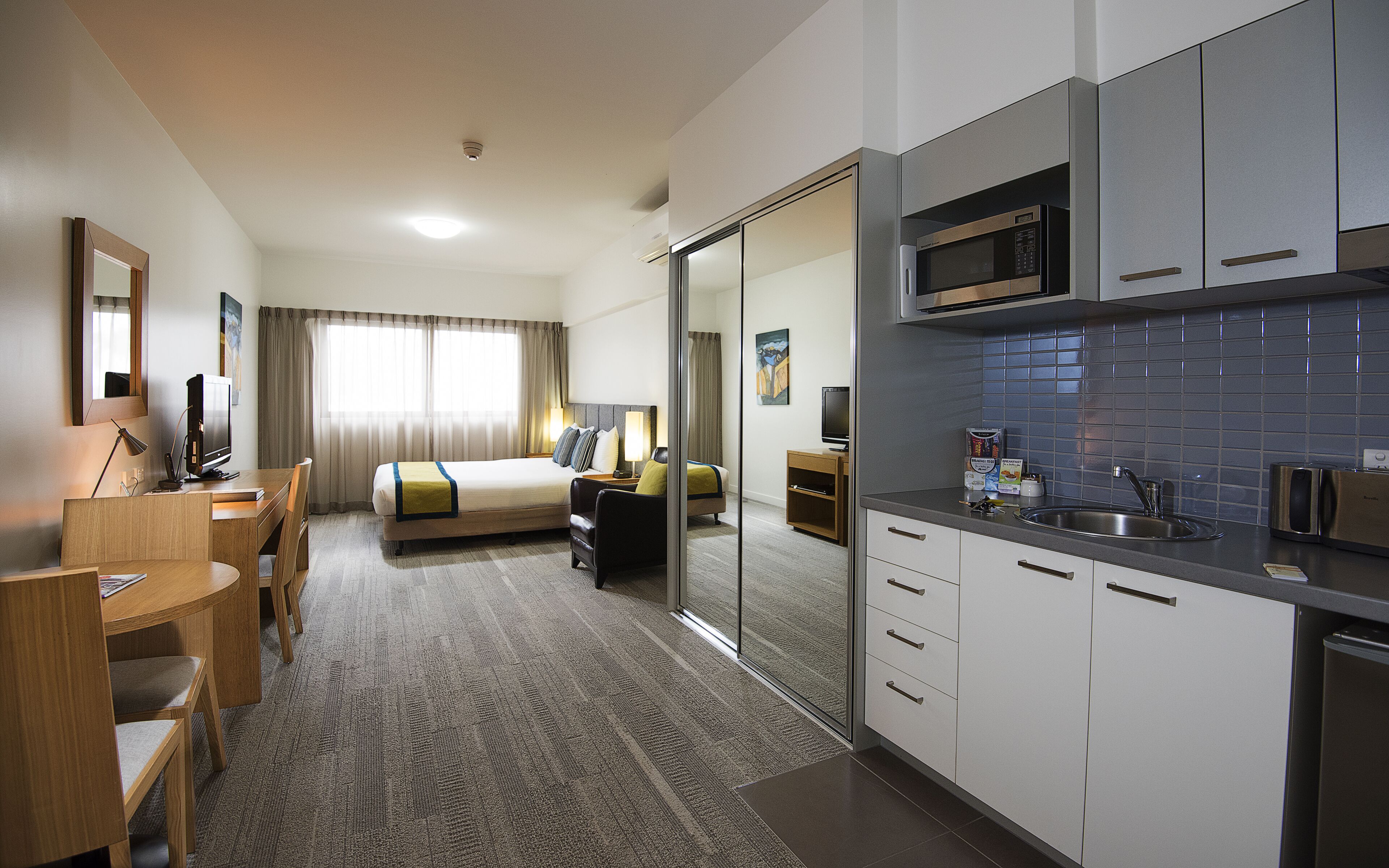 studio residence | 1 bedroom, premium bedding, down duvets, in-room safe