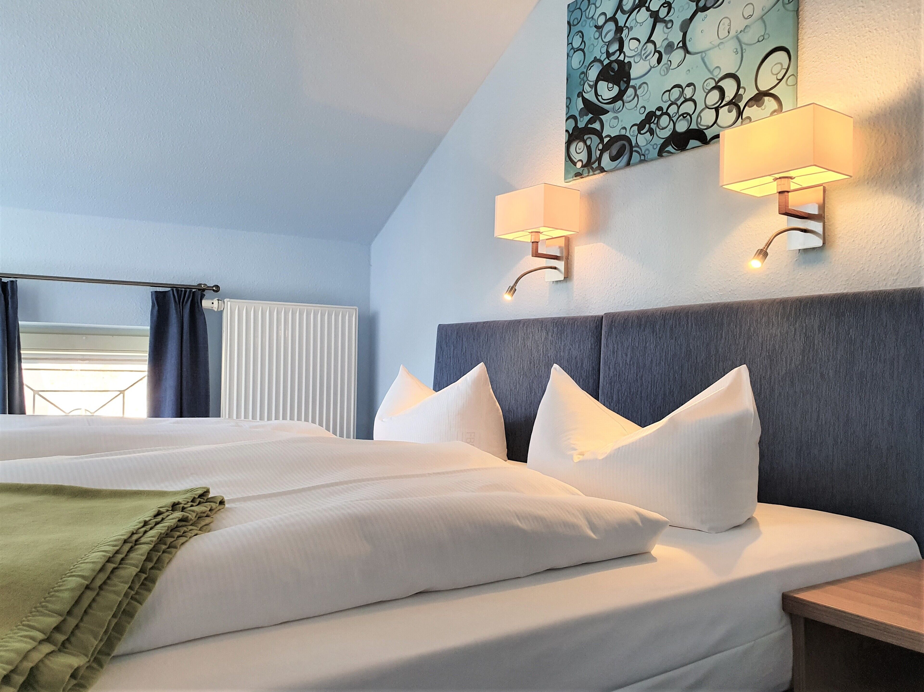 double room | premium bedding, down duvets, pillow-top beds, individually decorated