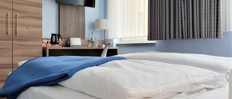 Camera doppia | 1 camera, biancheria da letto di alta qualità, copriletto in piuma