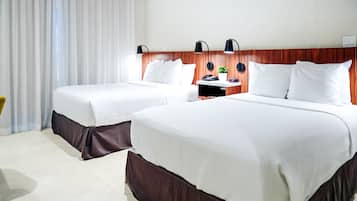 Quarto standard, 2 camas de casal | 1 quarto, camas com colchões pillow-top, cofres nos quartos