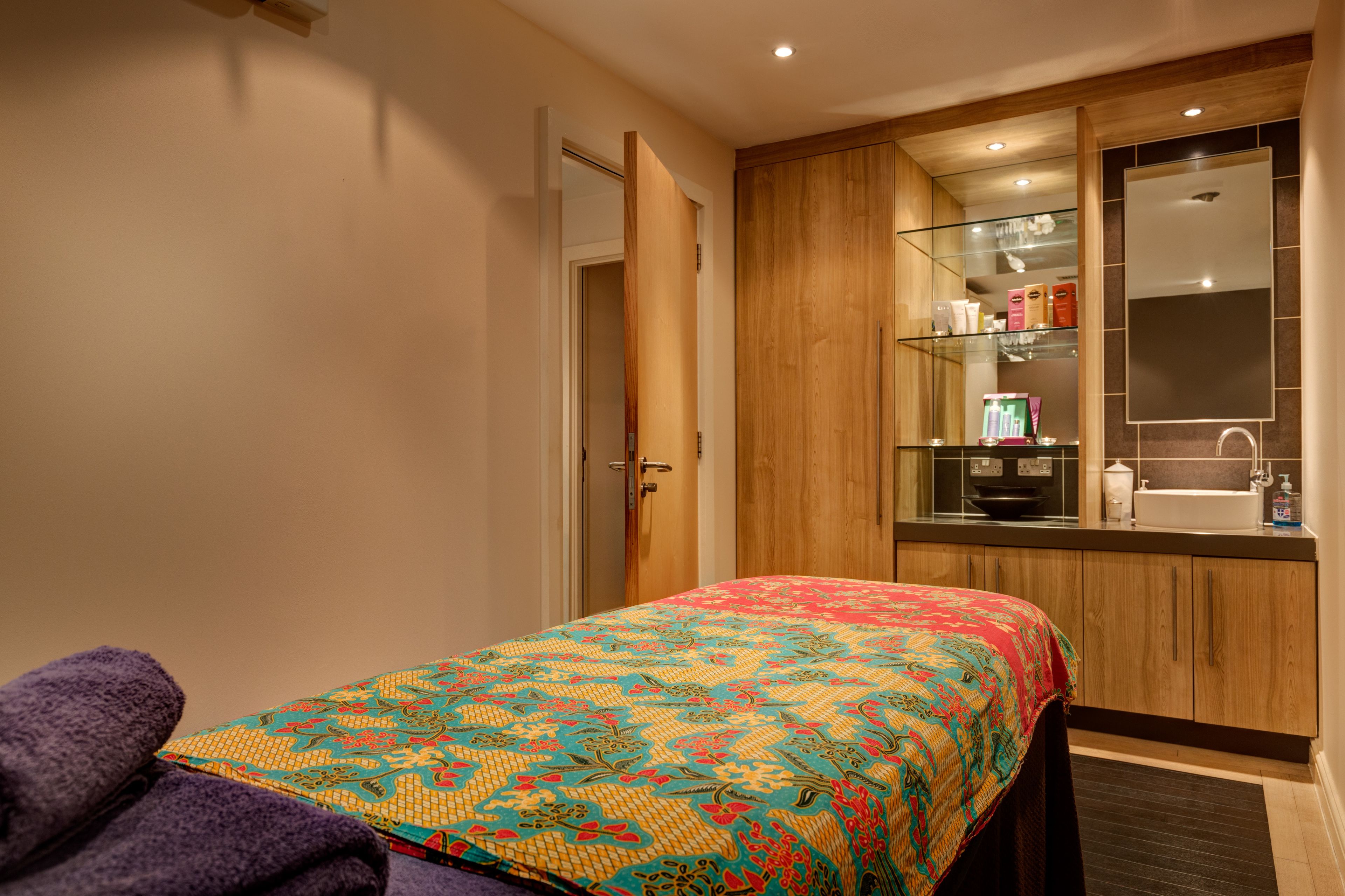 Body treatments, aromatherapy, hot stone massages, deep-tissue massages