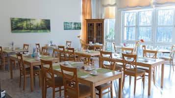 Daily buffet breakfast (EUR 12 per person)