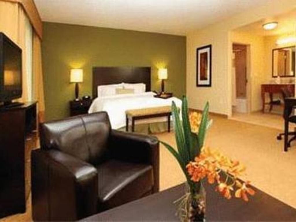 In-room safe, desk, laptop workspace, blackout curtains