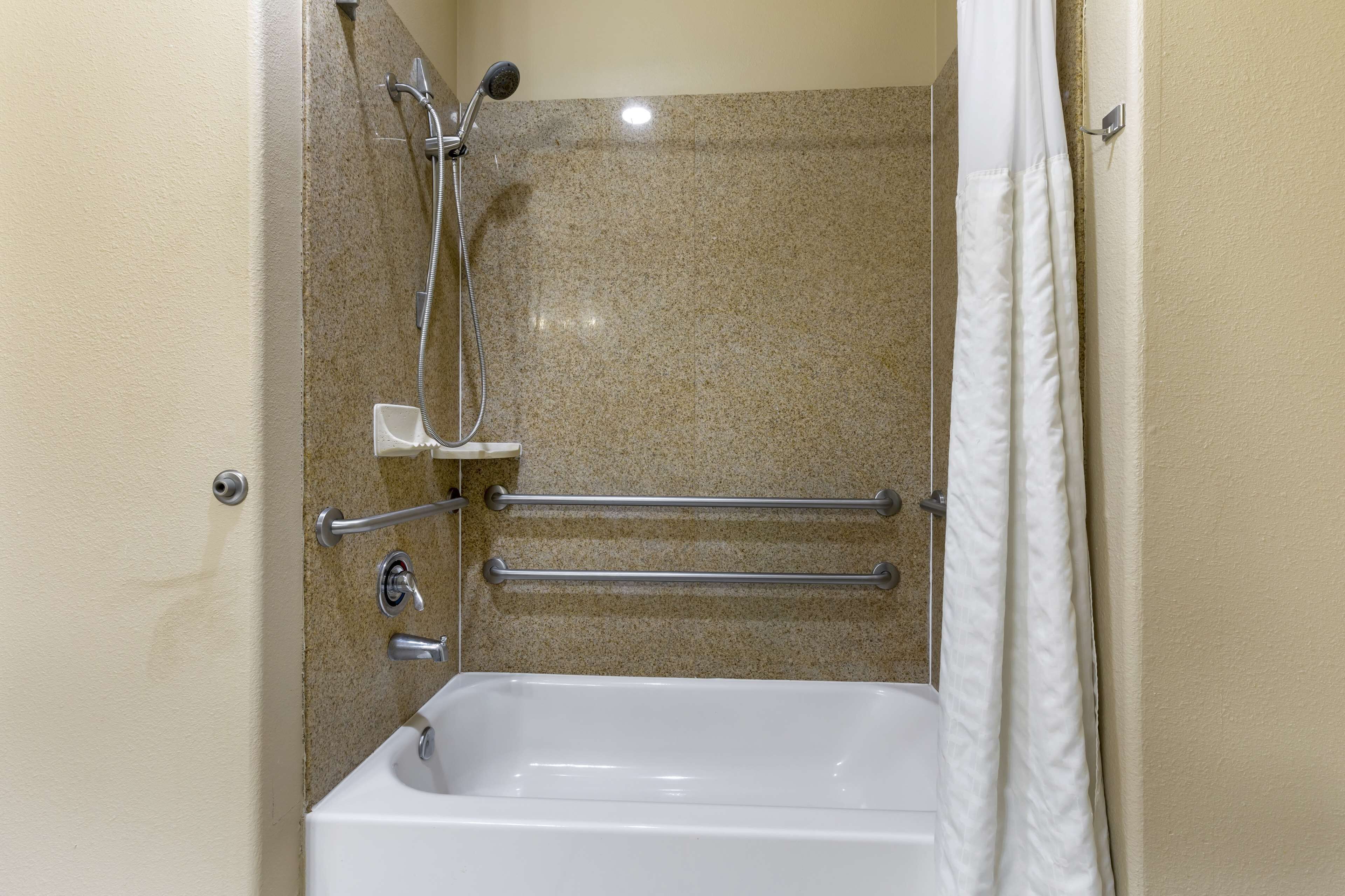 free toiletries, hair dryer, towels, soap